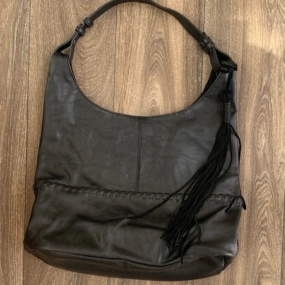 DV by Dolce Vita Black Hobo Bag - Picture 1 of 9